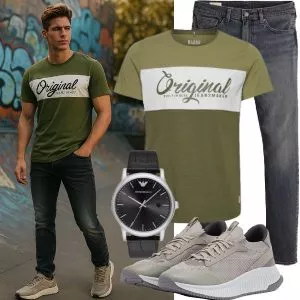 Sommer Outfits Männer Komplettoutfit