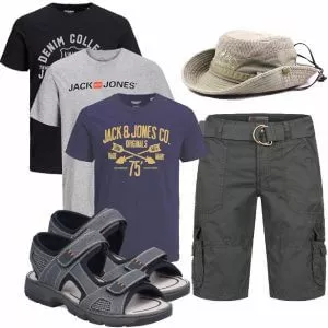 Sommer Outfits Komplette Outfit für Herren