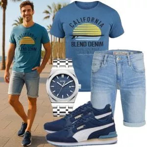 Sommer Outfits Komplette Outfit für Herren
