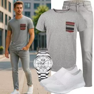 Sommer Outfits Männer Komplettoutfit