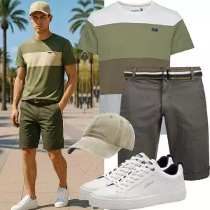 Sommer Outfits Komplette Outfit für Herren