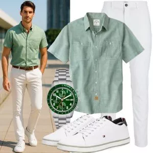 Sommer Outfits Komplette Outfit für Herren