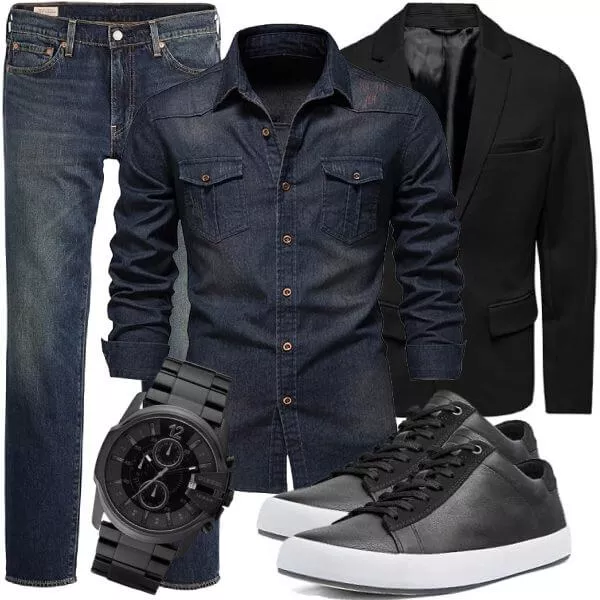 Herbst Outfits Komplette Outfit für Herren