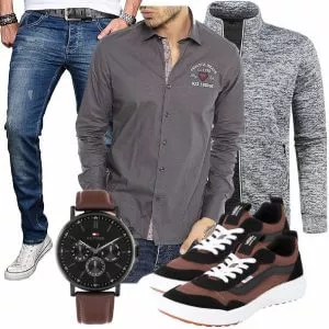 Herbst Outfits Männer Komplettoutfit