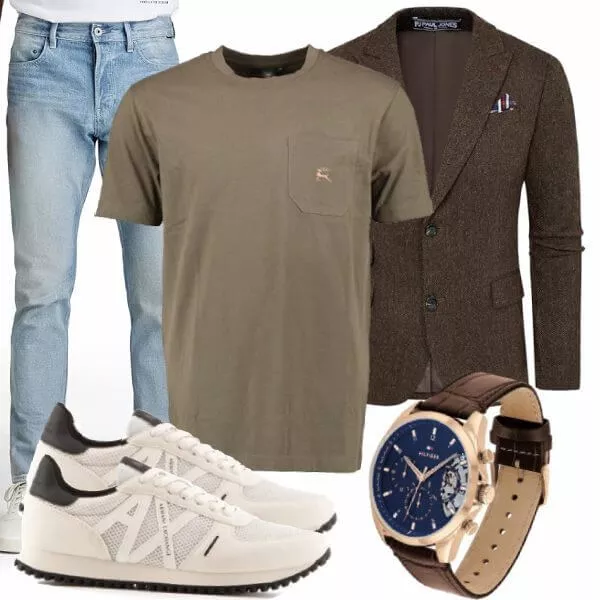 Casual Outfits Herren Komplette Outfit