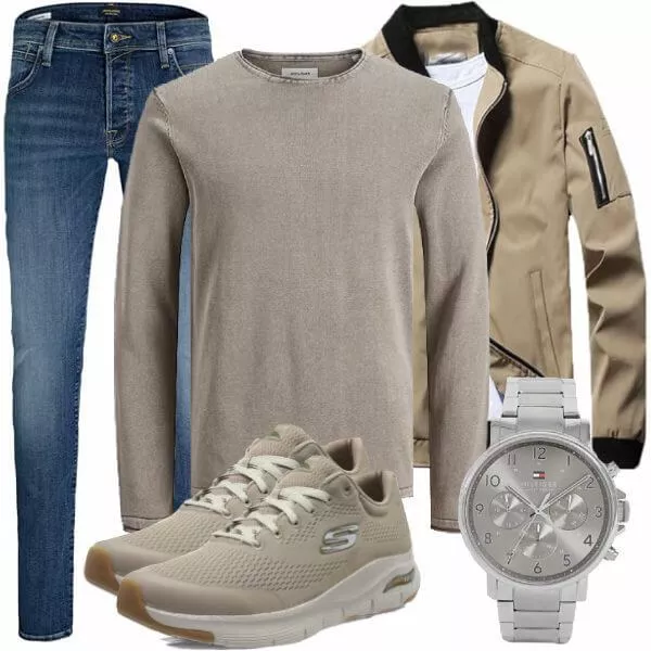 Herbst Outfits Komplette Outfit für Herren