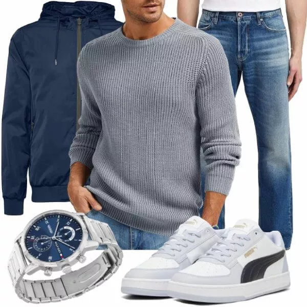 Herbst Outfits Männer Komplettoutfit
