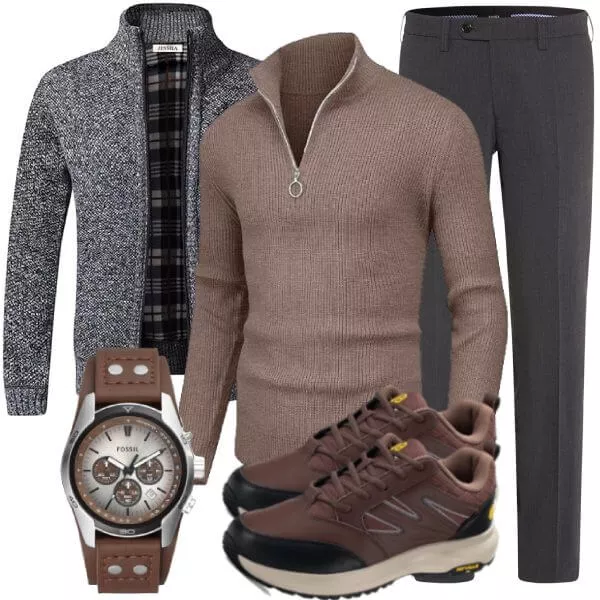 Herbst Outfits Männer Komplettoutfit