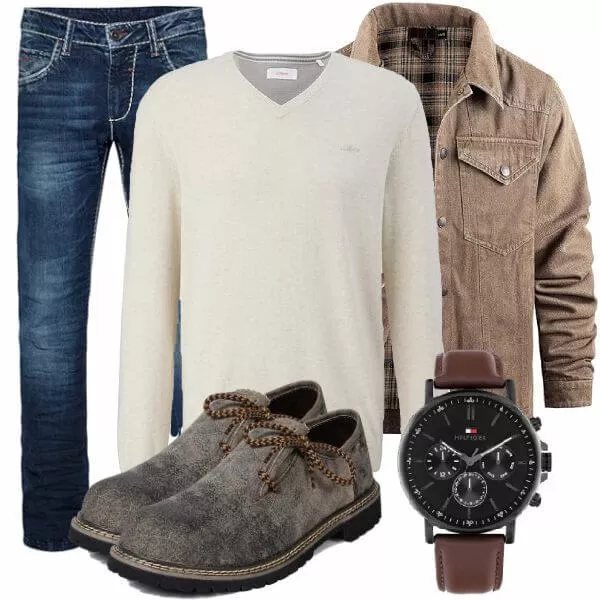 Herbst Outfits Komplette Outfit für Herren