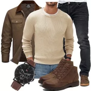 Herbst Outfits Männer Komplettoutfit