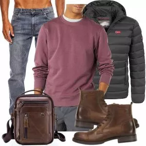 Herbst Outfits Herren Komplette Outfit