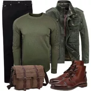 Winter Outfits Männer Komplettoutfit