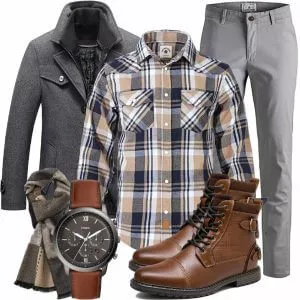 Winter Outfits Komplette Outfit für Herren