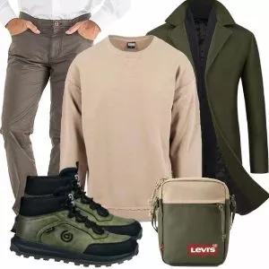 Winter Outfits Männer Komplettoutfit