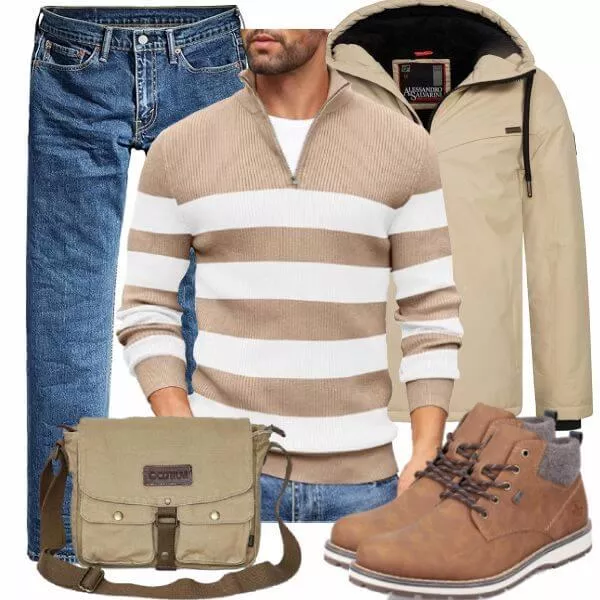 Winter Outfits Komplette Outfit für Herren