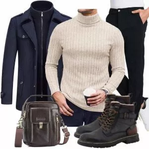 Winter Outfits Herren Komplette Outfit