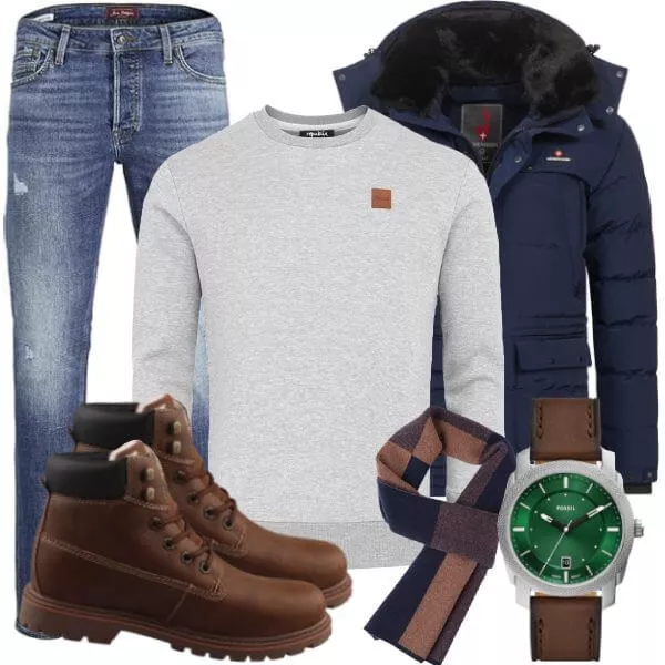 Winter Outfits Winterlicher Look