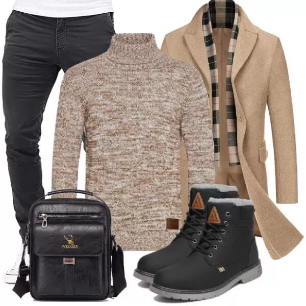 Winter Outfits Komplette Outfit für Herren