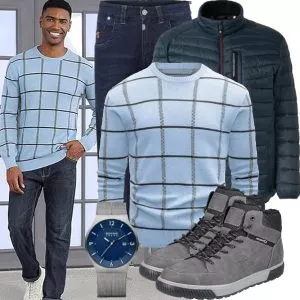 Winter Outfits Herren Komplette Outfit