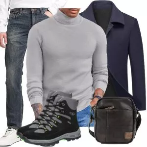 Winter Outfits Herren Komplette Outfit