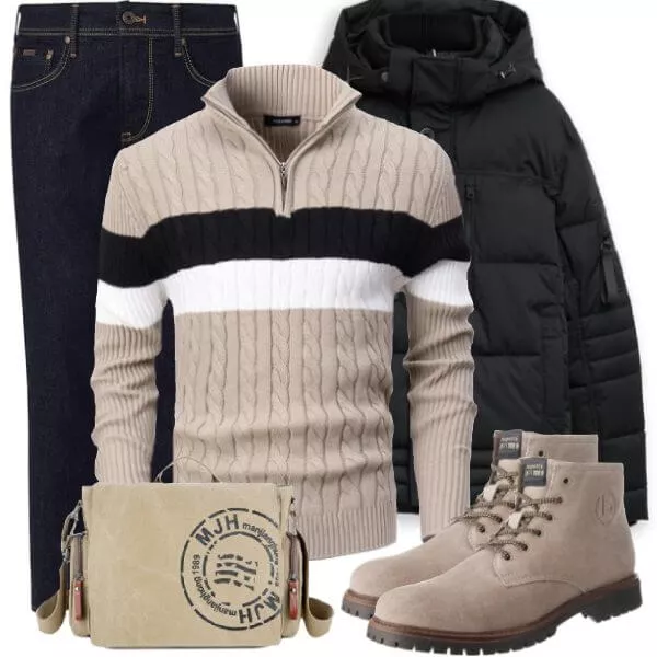 Winter Outfits Moderner Winter Outfit