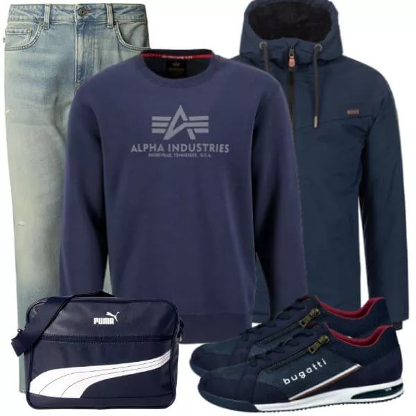 Casual Outfits Herren Komplette Outfit
