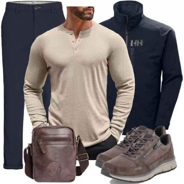 Frühlings Outfits Männer Komplettoutfit