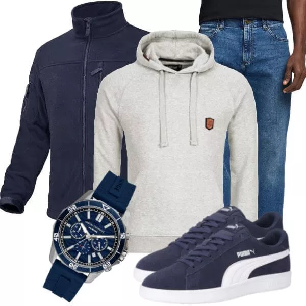 Frühlings Outfits Komplette Outfit für Herren