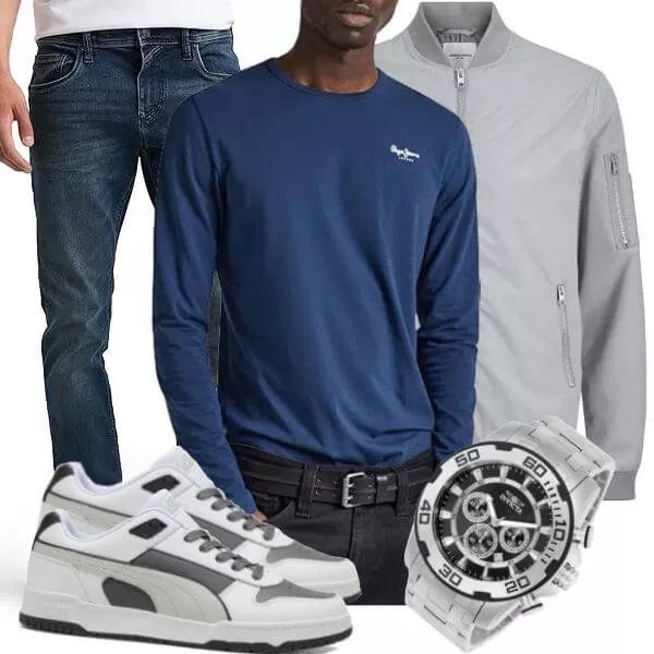 Frühlings Outfits Männer Komplettoutfit