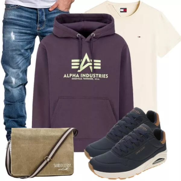 Casual Outfits Herren Komplette Outfit