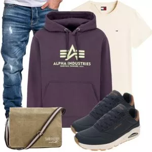 Casual Outfits Herren Komplette Outfit