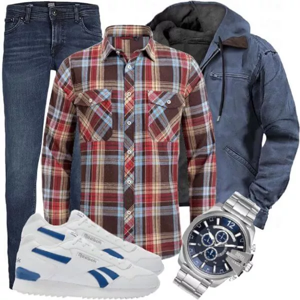 Frühlings Outfits Herren Komplette Outfit