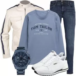 Frühlings Outfits Männer Komplettoutfit