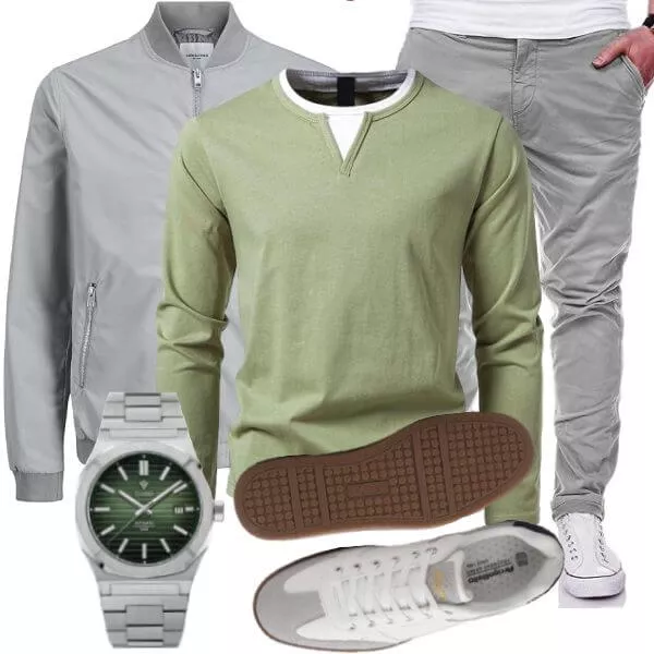 Frühlings Outfits Komplette Outfit für Herren