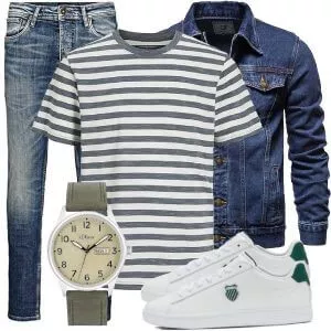 Frühlings Outfits Komplette Outfit für Herren