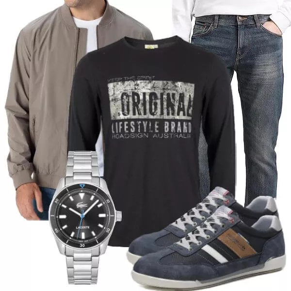 Frühlings Outfits Männer Komplettoutfit