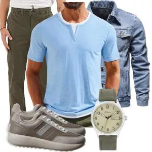 Frühlings Outfits Männer Komplettoutfit