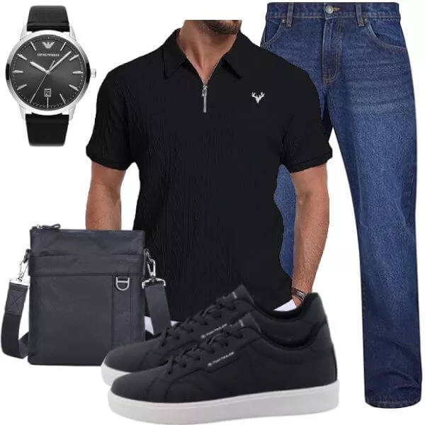 Sommer Outfits Sommer Chic Herren mit Leinenhemd
