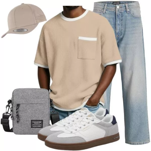 Casual Outfits Coastal Style Herren Sommer