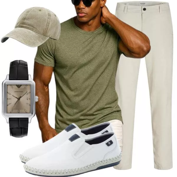 Casual Outfits Quiet Luxury Herren Sommer Look
