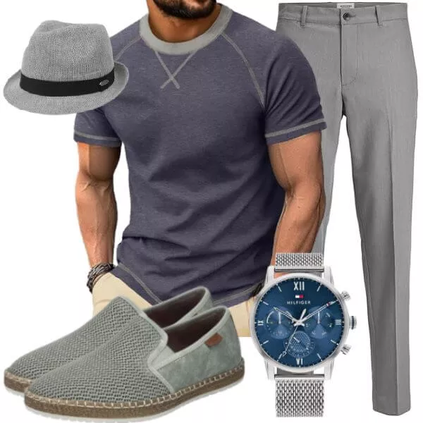 Sommer Outfits Herren Sommermode mit europäischem Stil