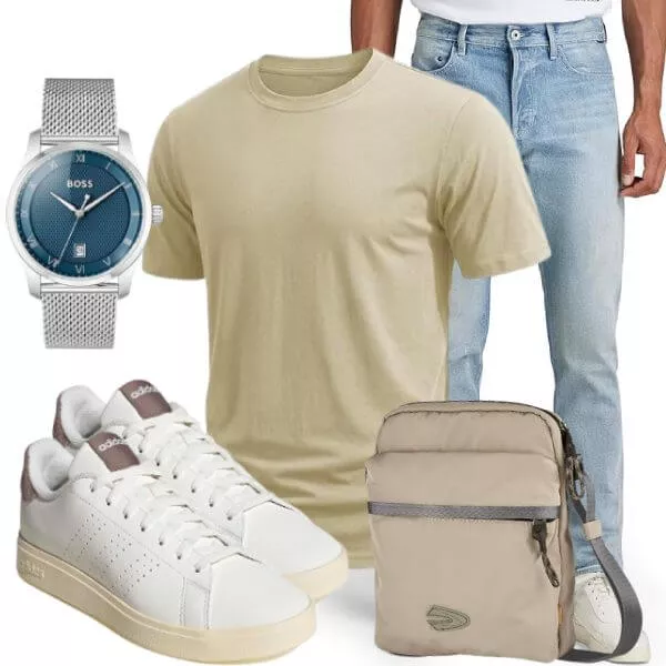 Casual Outfits Männer Sommer Stil mit mediterraner Eleganz