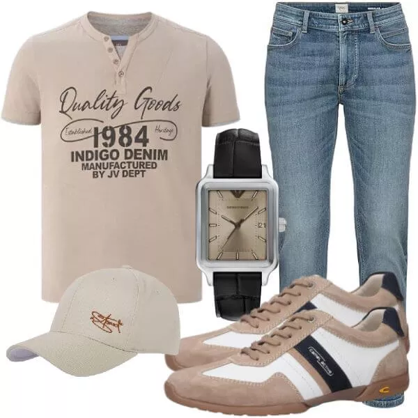 Casual Outfits Herren Sommer Outfit mit italienischem Flair