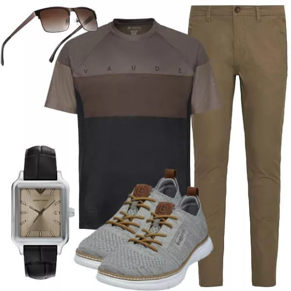 Sommer Outfits Herrenmode Sommer mit luxuriösen Basics