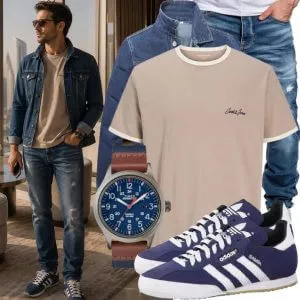 Herbst Outfits Casual Elegance Herren Herbst