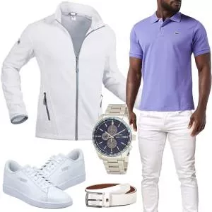 Frühlings Outfits White Cooles Outfit