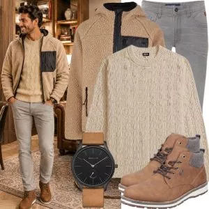 Herbst Outfits Modernes Büro Outfit Herren Herbst
