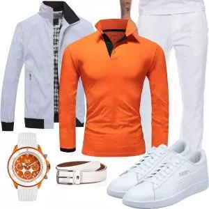 Frühlings Outfits Modisch Weiß Outfit