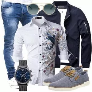 Frühlings Outfits Freizeit Outfit