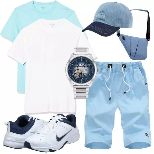 Sommer Outfits Short Freizeit Outfit